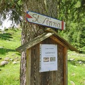 weg nach st anna pfistrad alm