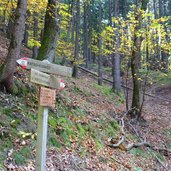 ratscheidweg und hoefeweg schenna oberhalb st georgen