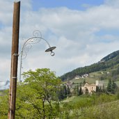 labers strasse laterne dahinter schloss goyen