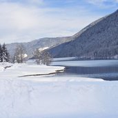 Ulten Winter Zoggler Stausee