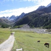 Meraner Hoehenweg Nord Hohe Wei e Kleine Wei e