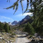 Meraner Hoehenweg Nord Hohe Wei e Talschluss