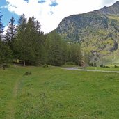 DV meraner hoehenweg nahe der strasse moos pfelders