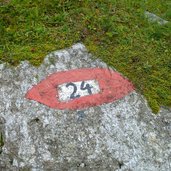 DW markierung meraner hoehenweg pfelderer tal