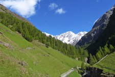 blick ins innere pfossental vom vorderkaser aus