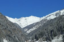 winter bei moos passeier blick richtung rabenstein