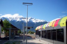 vinschgerbahn bahnhof schluderns