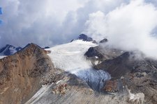 wolken und gletscher am similaun niederjochferner und marzellferner fr