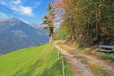 hoefeweg schenna oberhalb st georgen herbst