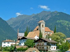 schenna dorf scena paese
