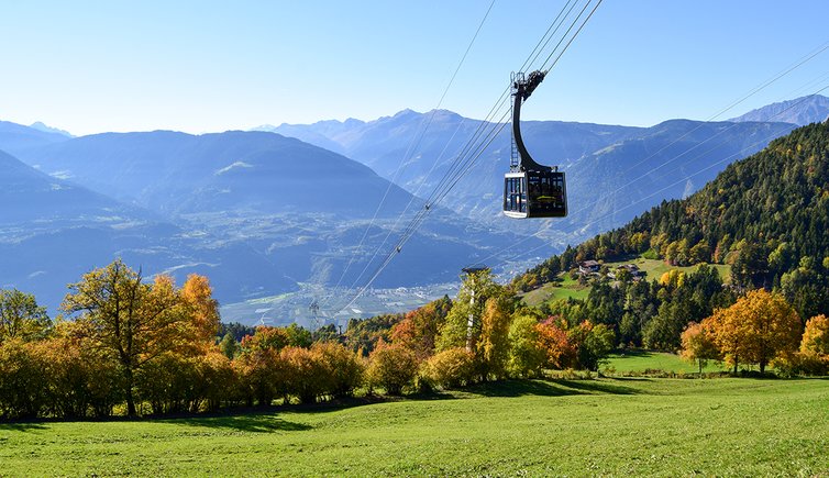 sunnseiten steig burgstall voeran seilbahn