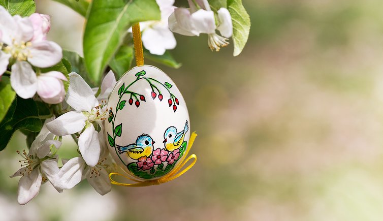 ostern apfelbluete osterei